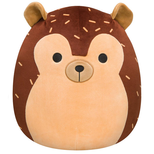 Squishmallows 14" Hans the Brown Hedgehog | Jazwares