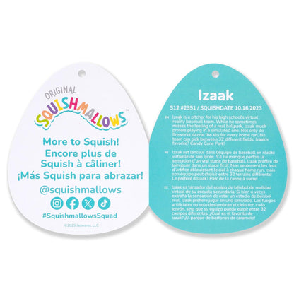 Squishmallows 12" Izaak the Blue Slushy | Jazwares