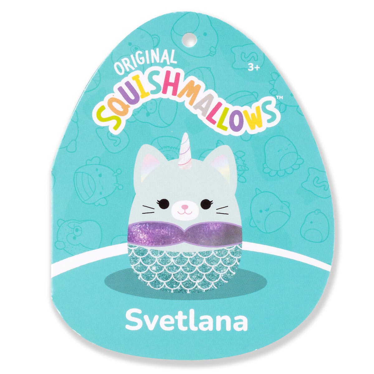 Squishmallows 20" Svetlana the Teal Caticorn Mermaid | Jazwares