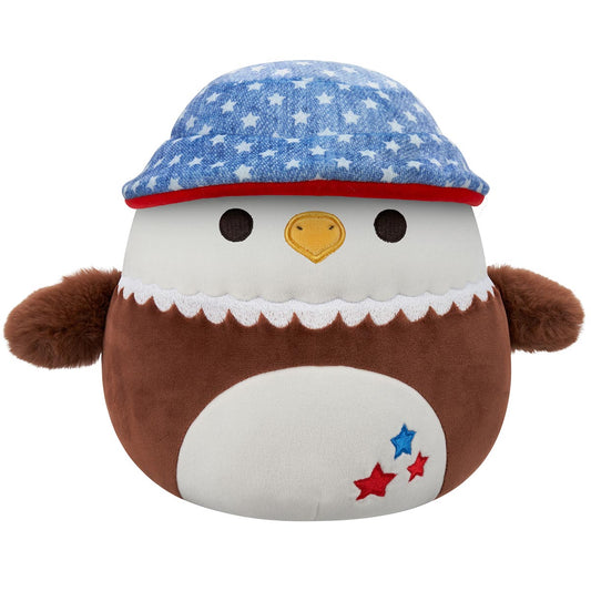 Squishmallows 5" Edward the Bald Eagle with Bucket Hat | Jazwares