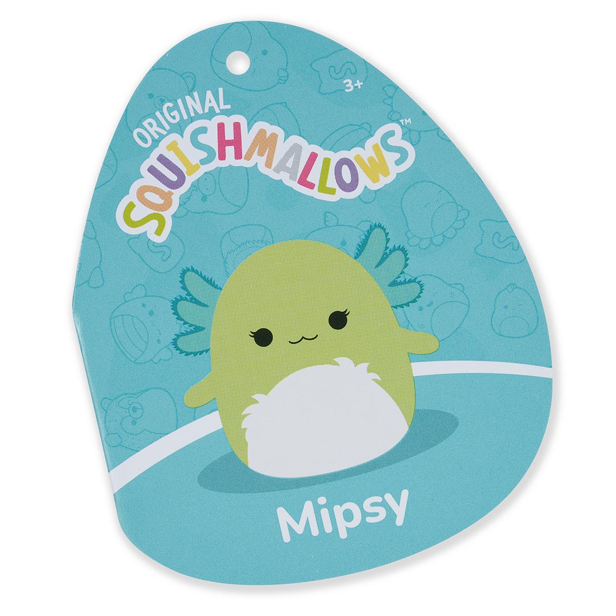 Squishmallows 16" Mipsy the Green Axolotl | Jazwares