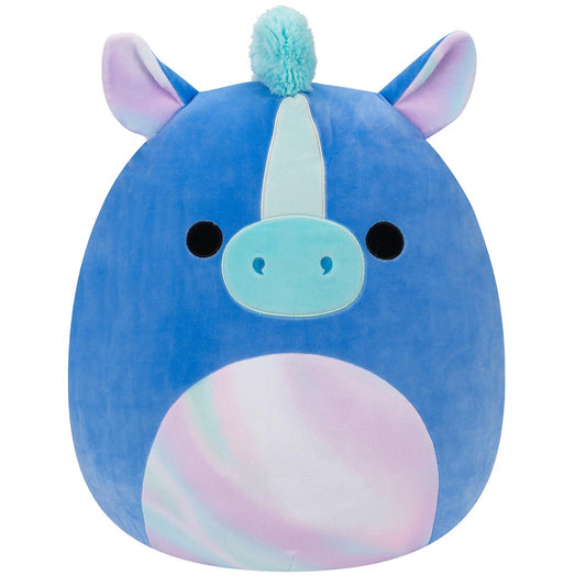 Squishmallows 16" Mythical Creature Romano the Blue Hippocampus | Jazwares