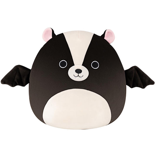 Squishmallows 12" Skyler the Black and White Skunk Bat | Jazwares