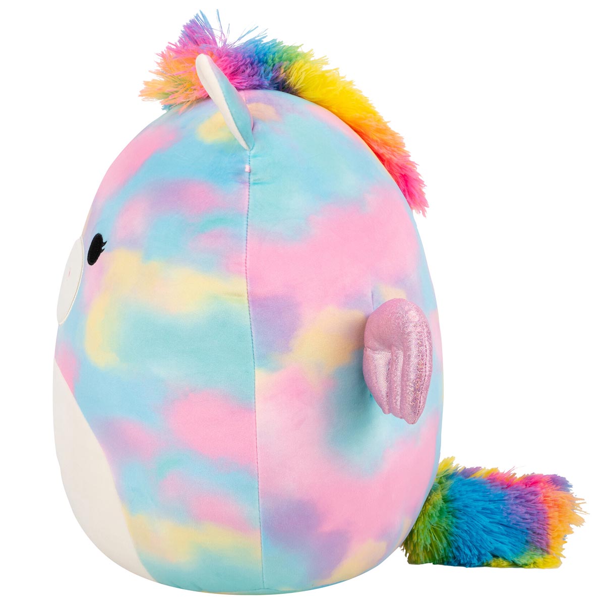 Squishmallows 14" Jaime the Rainbow Tie-Dye Pegasus | Jazwares