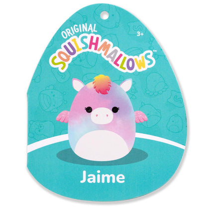 Squishmallows 14" Jaime the Rainbow Tie-Dye Pegasus | Jazwares