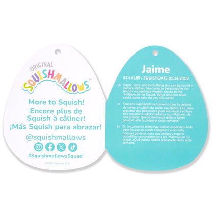 Squishmallows 14" Jaime the Rainbow Tie-Dye Pegasus | Jazwares