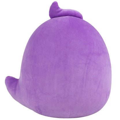 Squishmallows 12" Jordon the Purple Ghost Holding Jack O'Lantern | Jazwares
