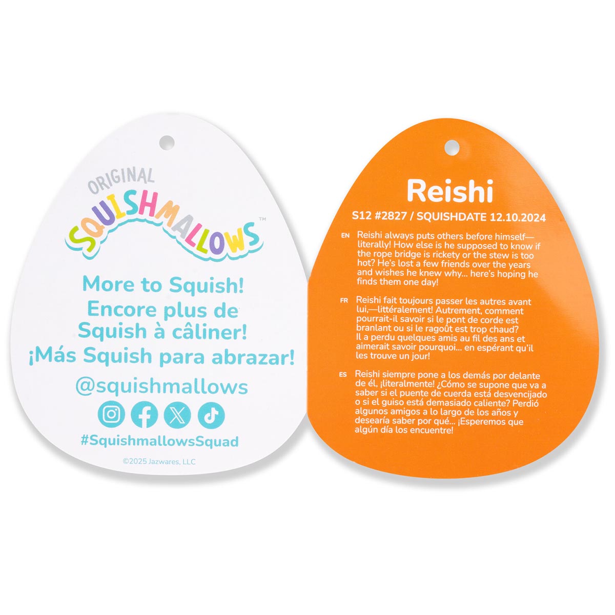 Squishmallows 12" Reishi the Neon Teal Potion | Jazwares
