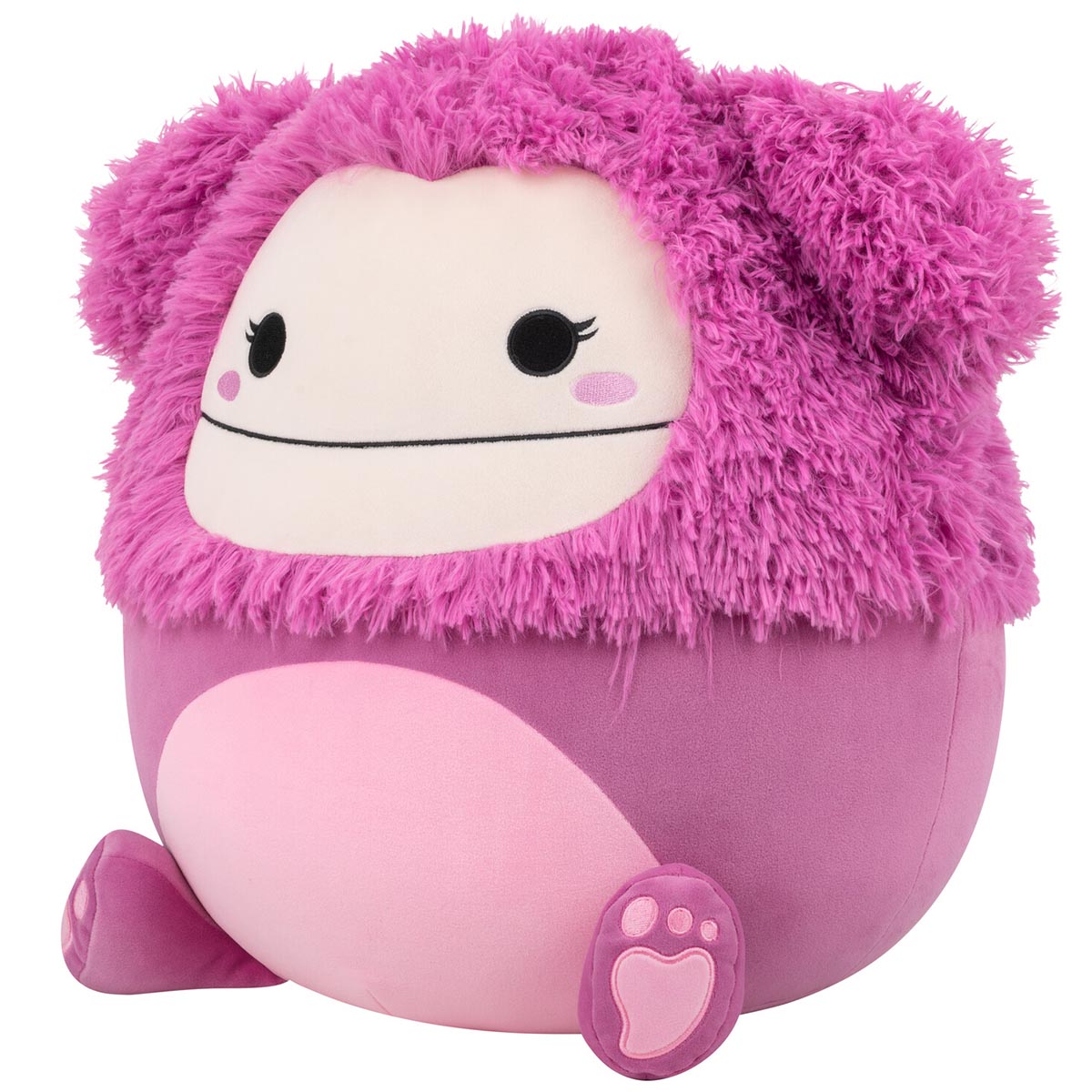 Squishmallows 16" Nanette the Raspberry Pink Bigfoot | Jazwares