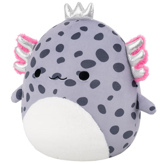 Squishmallows 12" Avana the Spotted Axolotl with Silver Crown | Jazwares