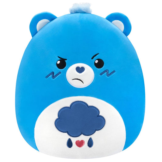 Squishmallows Care Bears 12-Inch Grumpy Bear | Jazwares