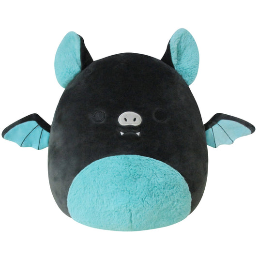 Squishmallows 12" Aldous the Black and Teal Fruit Bat | Jazwares