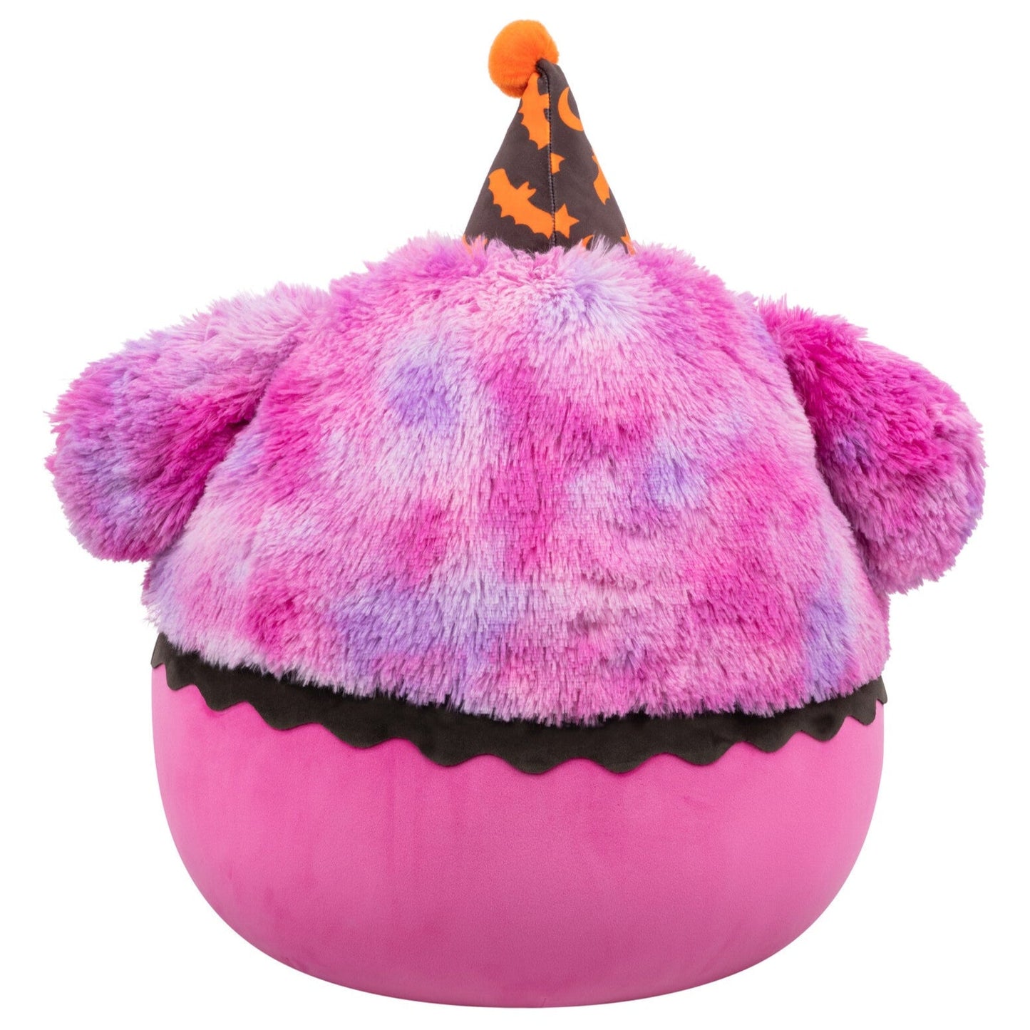 Squishmallows 20" Woxie the Magenta Bigfoot in Clown Costume | Jazwares