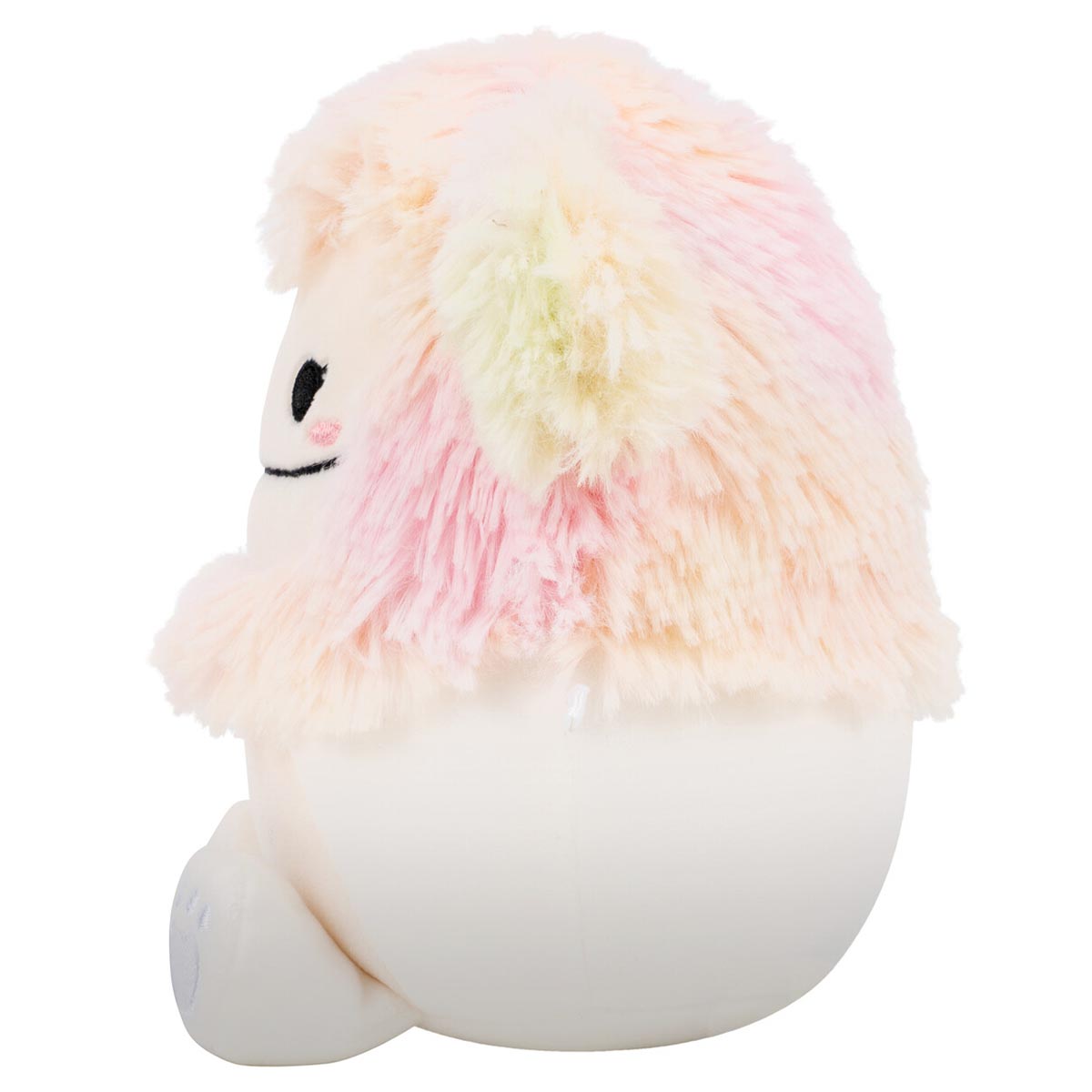 Squishmallows 5" Zaylee the White Bigfoot with Rainbow Mane | Jazwares