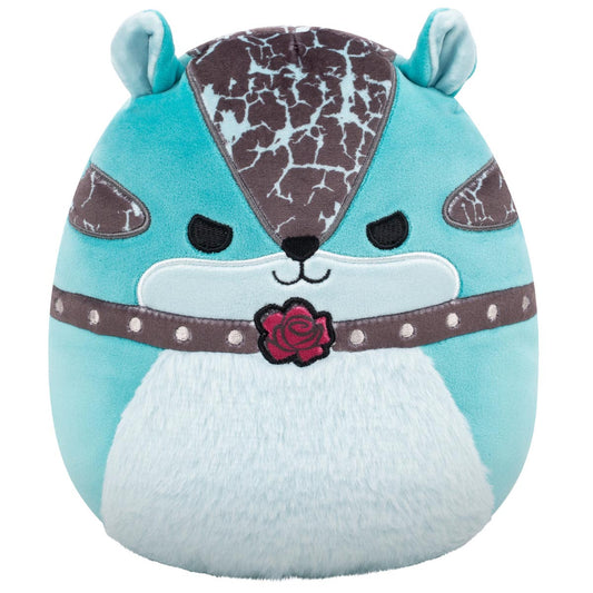 Squishmallows 8" Samsara the Teal Chipmunk with Choker | Jazwares