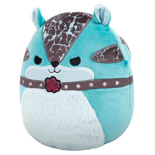 Squishmallows 8" Samsara the Teal Chipmunk with Choker | Jazwares