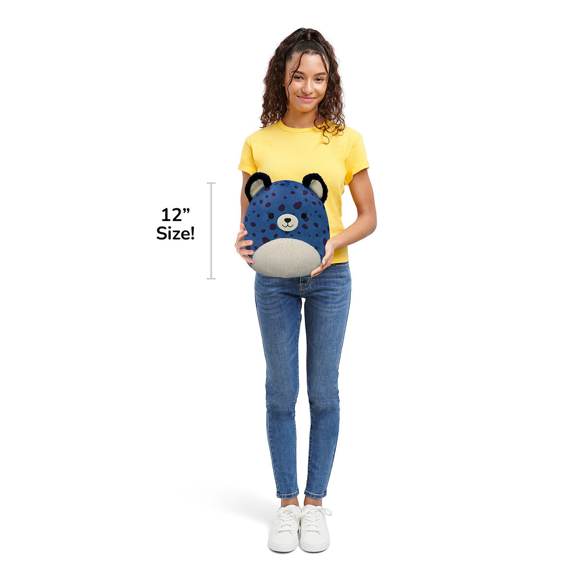 Squishmallows 12" Spotts the Navy Blue Cheetah | Jazwares