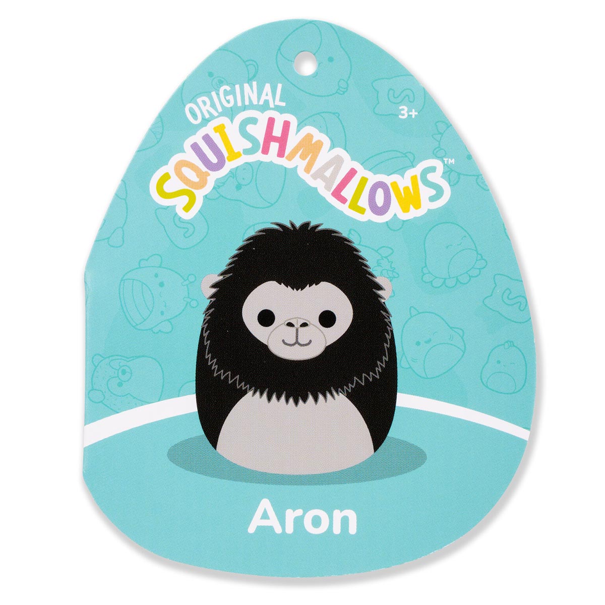 Squishmallows 14" Aron the Black Gorilla | Jazwares