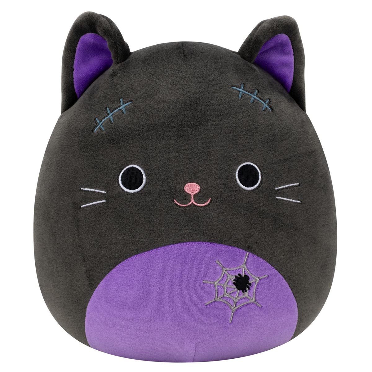Squishmallows 8" Autumn the Black Cat with Purple Belly | Jazwares