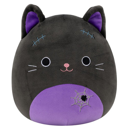 Squishmallows 8" Autumn the Black Cat with Purple Belly | Jazwares