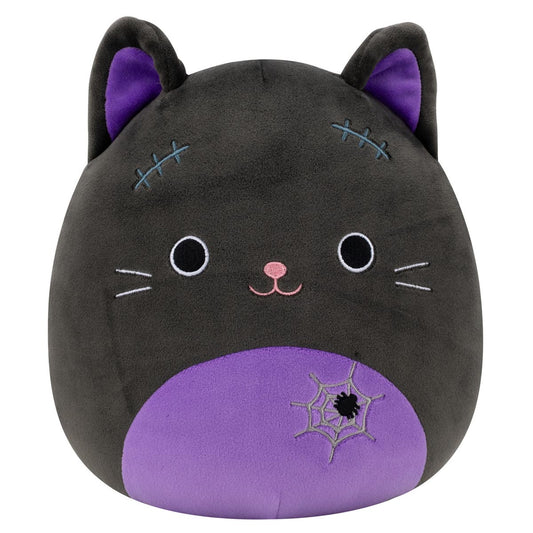 Squishmallows 8" Autumn the Black Cat with Purple Belly | Jazwares