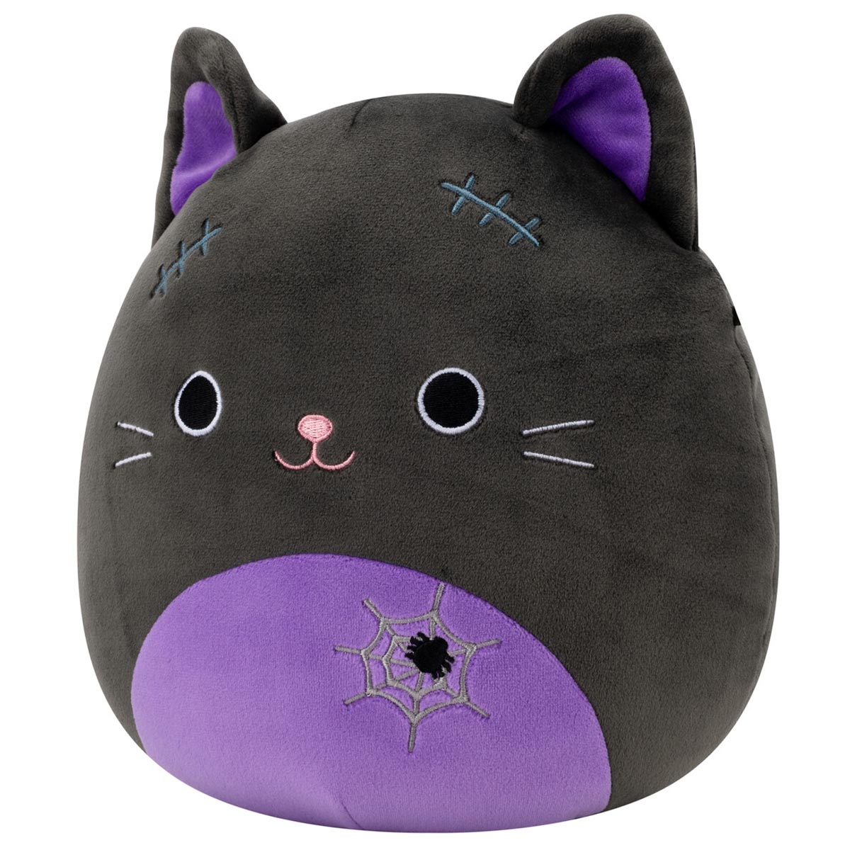 Squishmallows 8" Autumn the Black Cat with Purple Belly | Jazwares