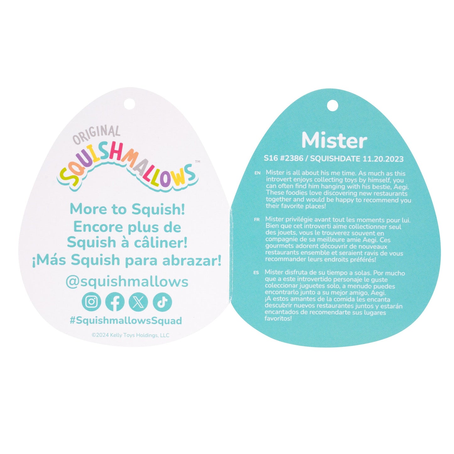 Squishmallows 24" Mister the Gold Dragon | Jazwares