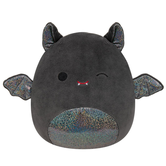 Squishmallows 8" Emily the Black Bat with Sparkly Belly | Jazwares