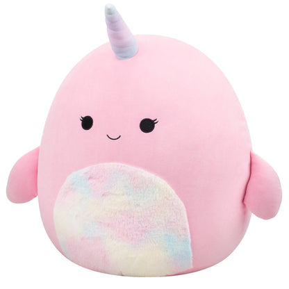 Squishmallows 20" Esme the Pink Narwhal | Jazwares