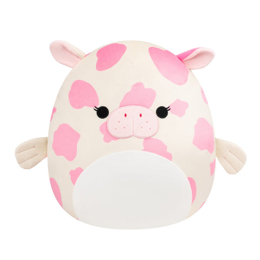 Squishmallows 16" Mondy the Hot Pink And White Sea Cow | Jazwares