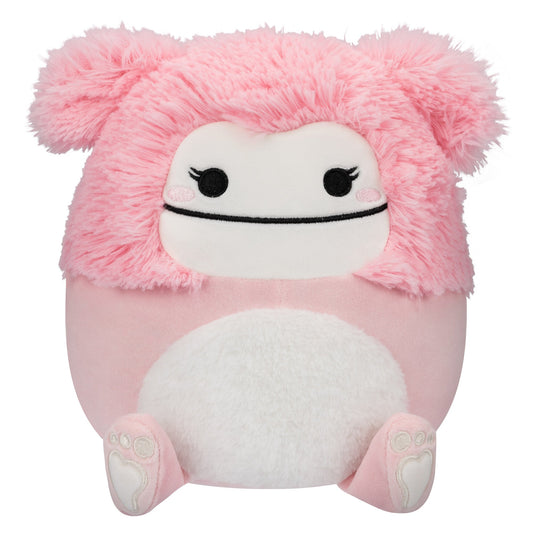 Squishmallows 8" Brina the Pink Bigfoot with Fuzzy Belly | Jazwares