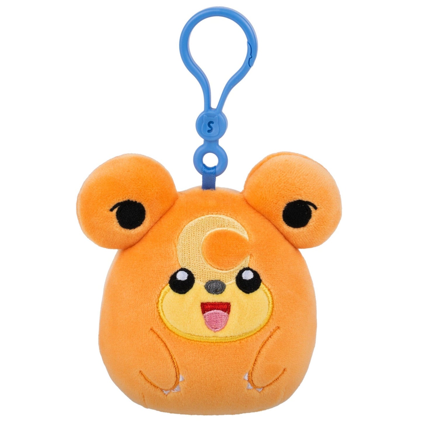 Squishmallows 3.5-Inch Pokémon Teddiursa Clip | Jazwares
