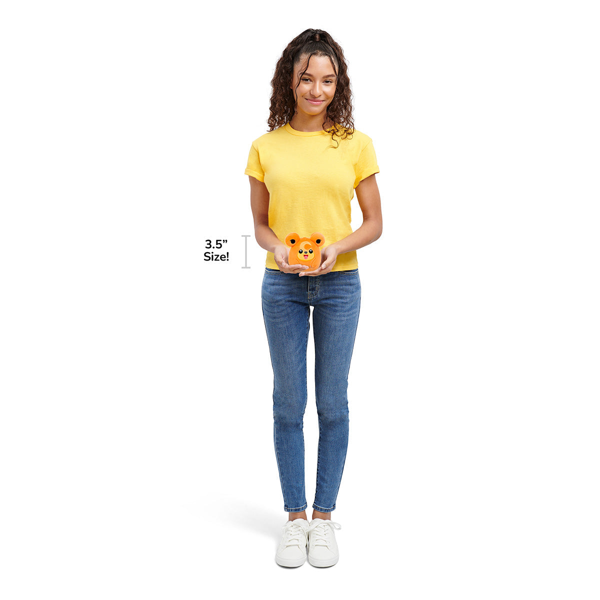 Squishmallows 3.5-Inch Pokémon Teddiursa Clip | Jazwares