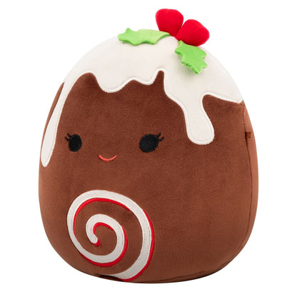 Squishmallows 8" Fleur the Yule Log with Holly | Jazwares