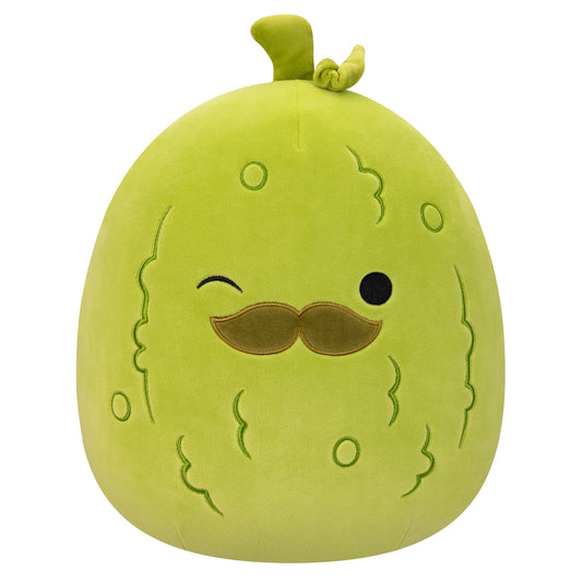 Squishmallows 12" Charles Pickle with Mustache | Jazwares