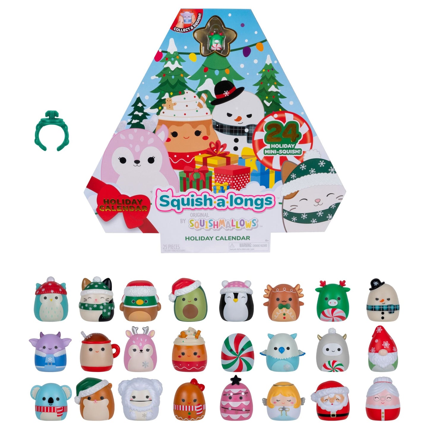 Squish-a-longs Holiday Countdown Calendar | Jazwares