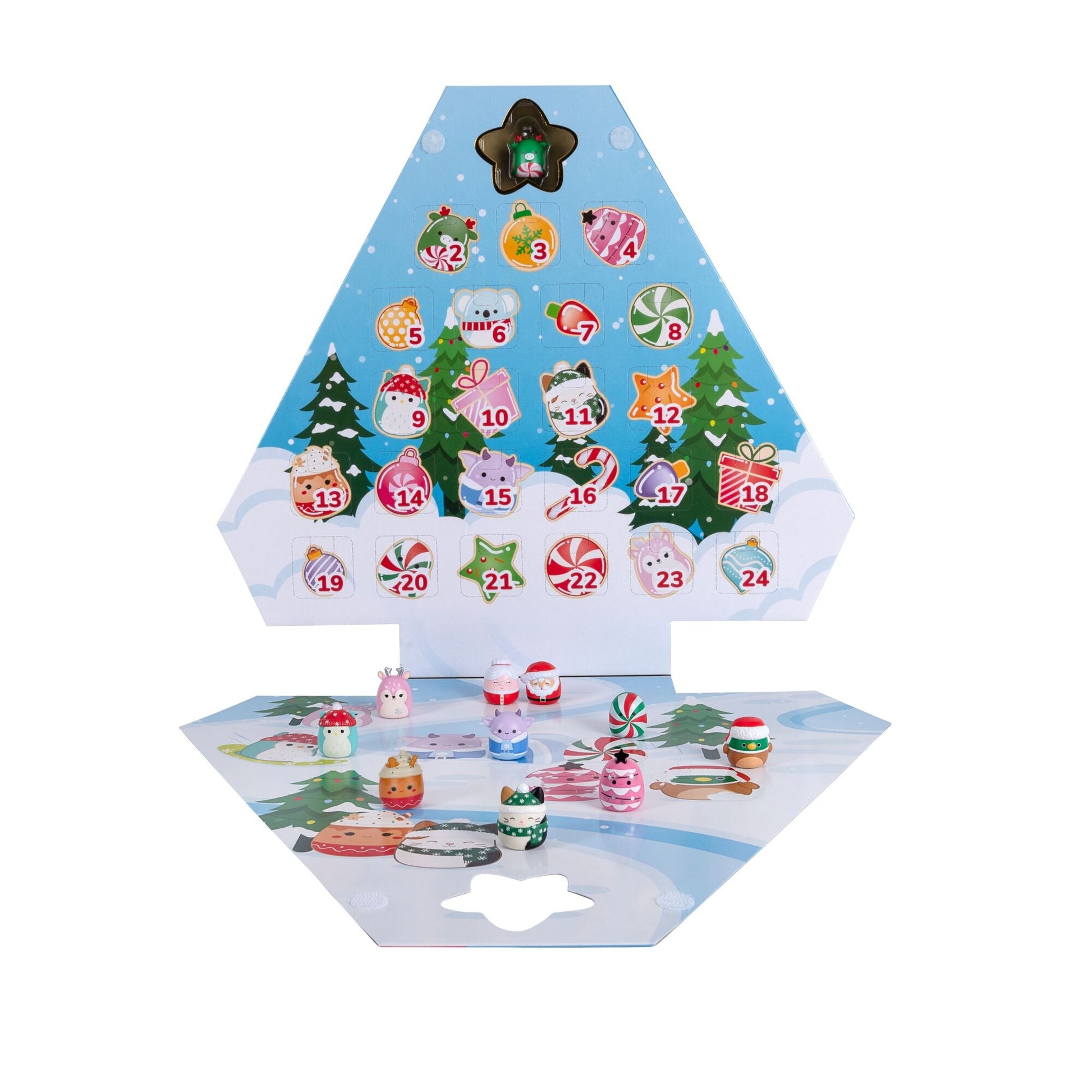 Squish-a-longs Holiday Countdown Calendar | Jazwares