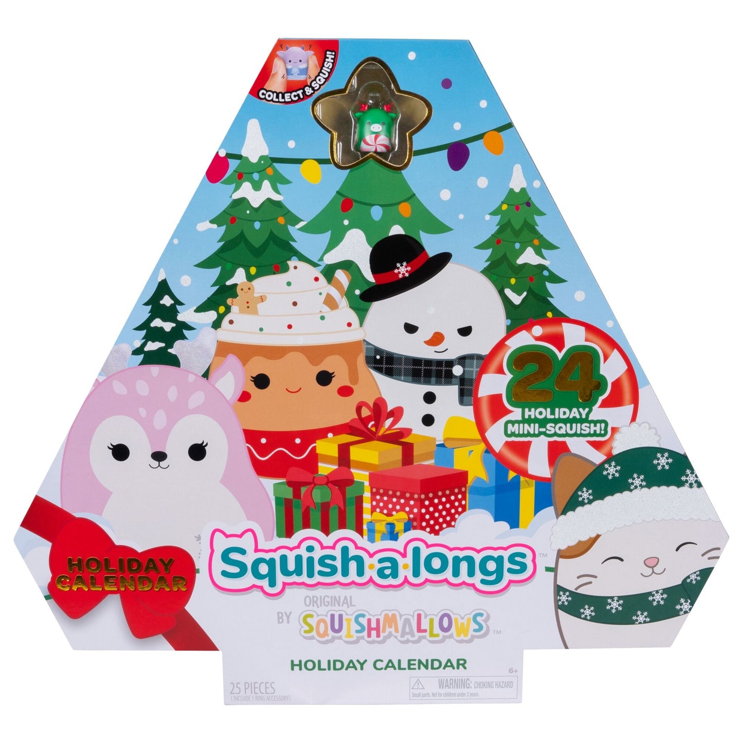 Squish-a-longs Holiday Countdown Calendar | Jazwares