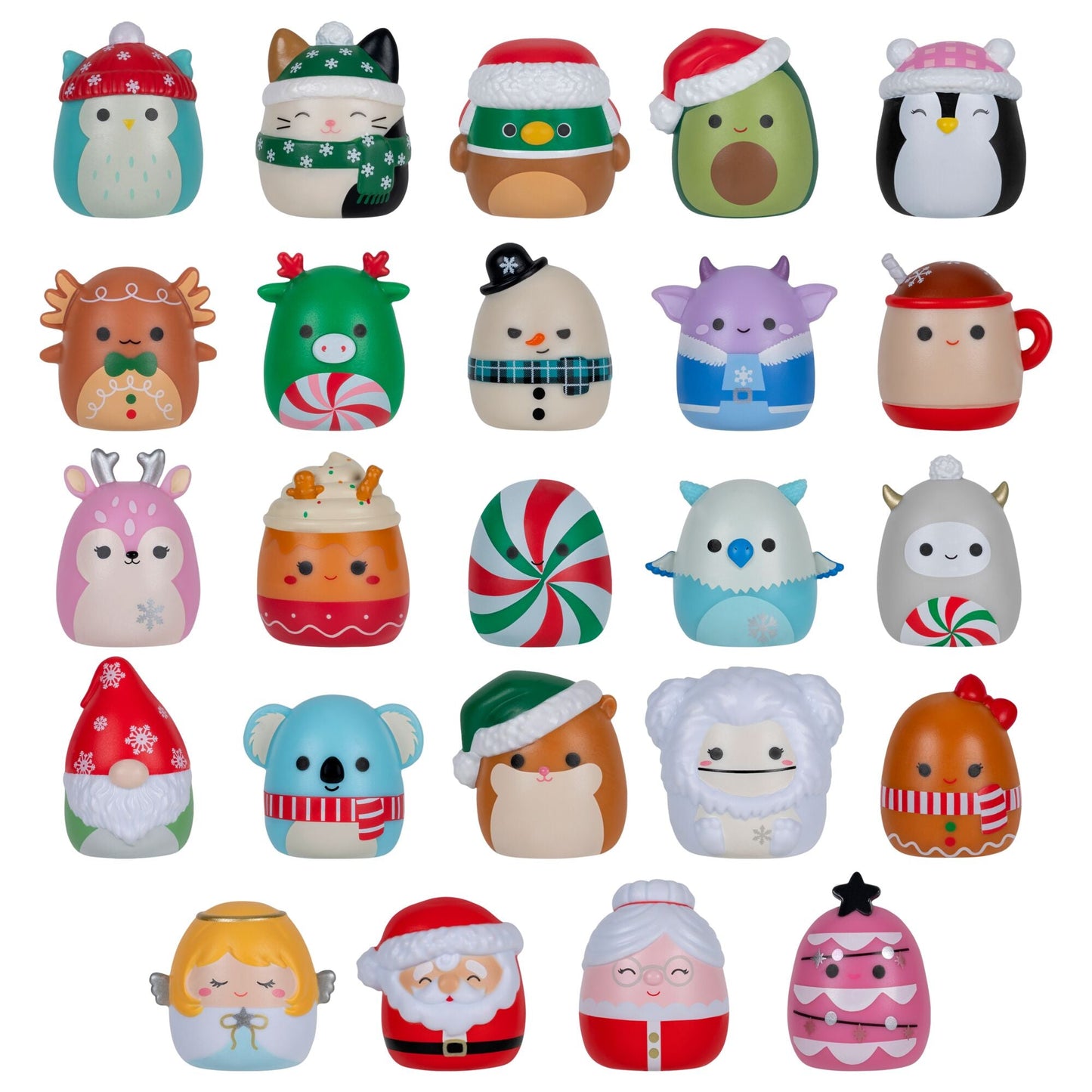 Squish-a-longs Holiday Countdown Calendar | Jazwares