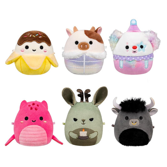 Micromallows Select Series 6-Pack - Ronnie, Junie, X. Axis, Ennis, Martha, Lake | Jazwares