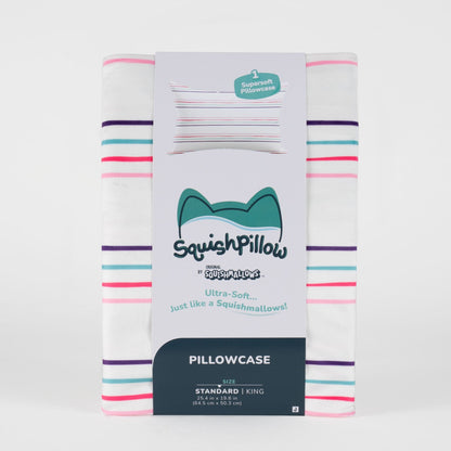 SquishPillow Pillowcase Sweet Stripes | Jazwares