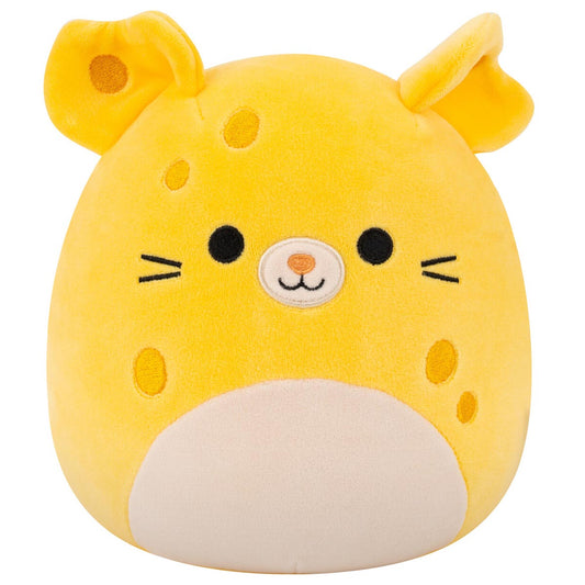 Squishmallows 8" Amelia the Yellow Cheese Mouse | Jazwares