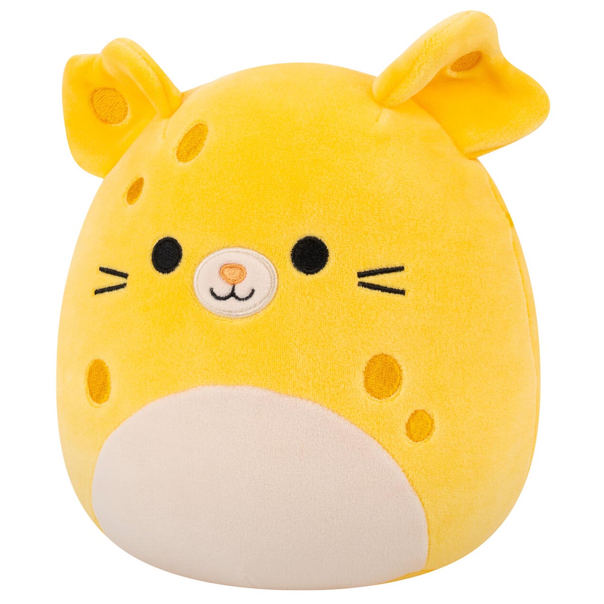 Squishmallows 8" Amelia the Yellow Cheese Mouse | Jazwares