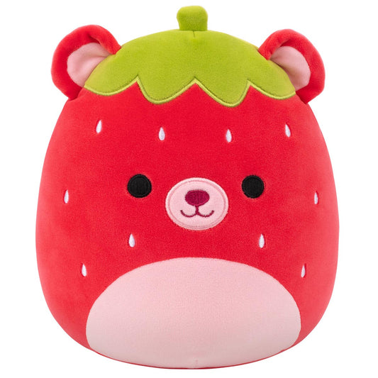 Squishmallows 8" Romeo the Red Strawberry Bear | Jazwares