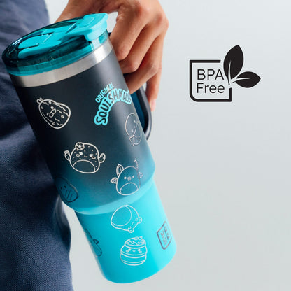 Squishmallows Bling Tumbler with Straw