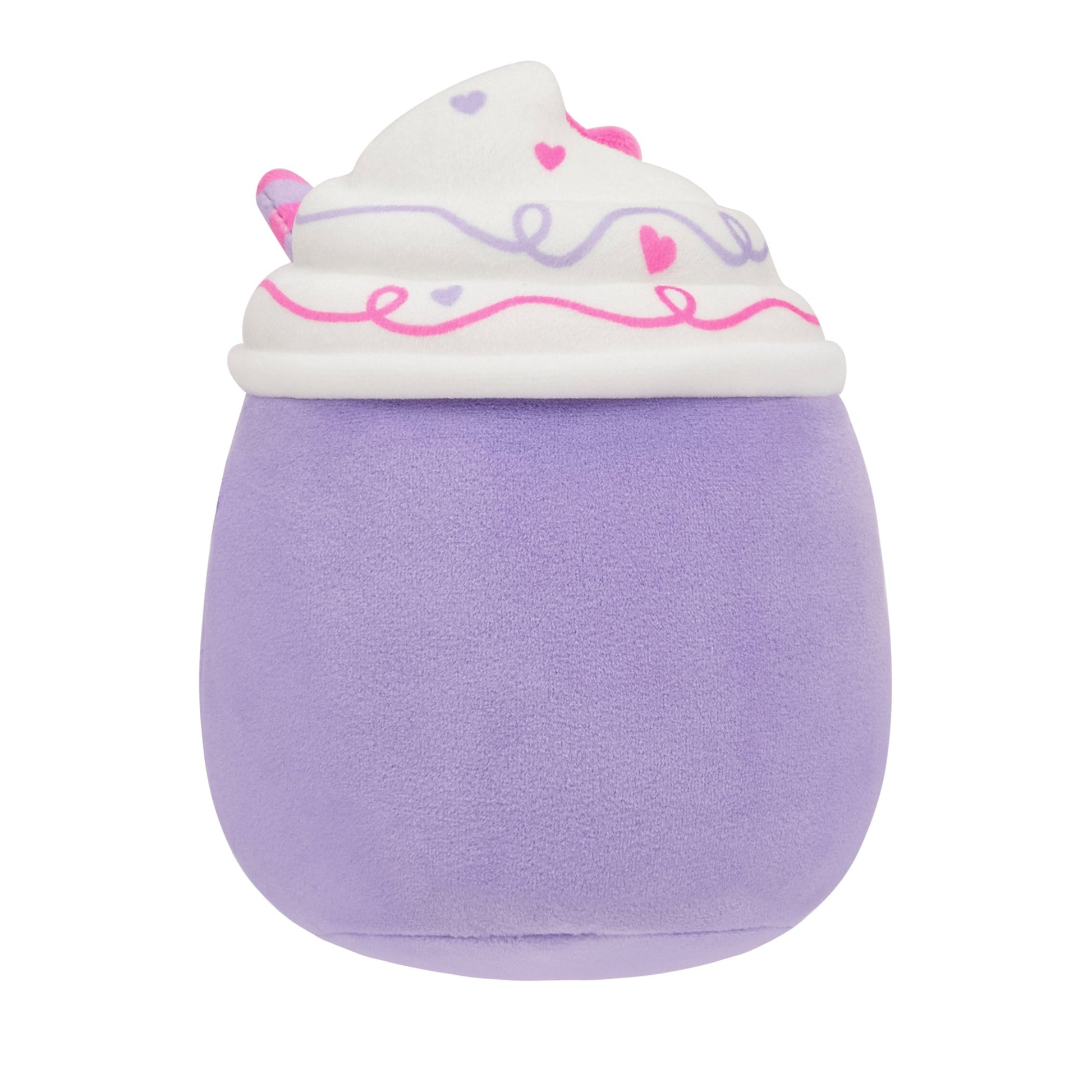 Squishmallows 5" Cheksa the Purple Valentine's Day Drink | Jazwares