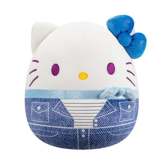 Squishmallows 12" Denim Hello Kitty | Jazwares