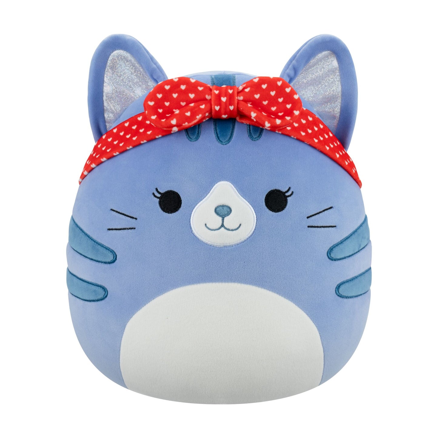Squishmallows 5" Carizma the Blue Tabby Cat with Headband | Jazwares