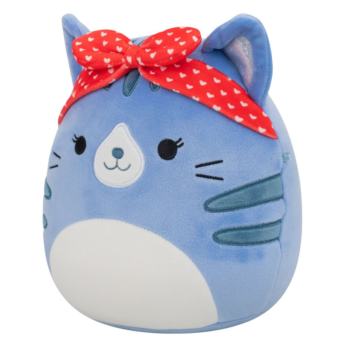 Squishmallows 5" Carizma the Blue Tabby Cat with Headband | Jazwares