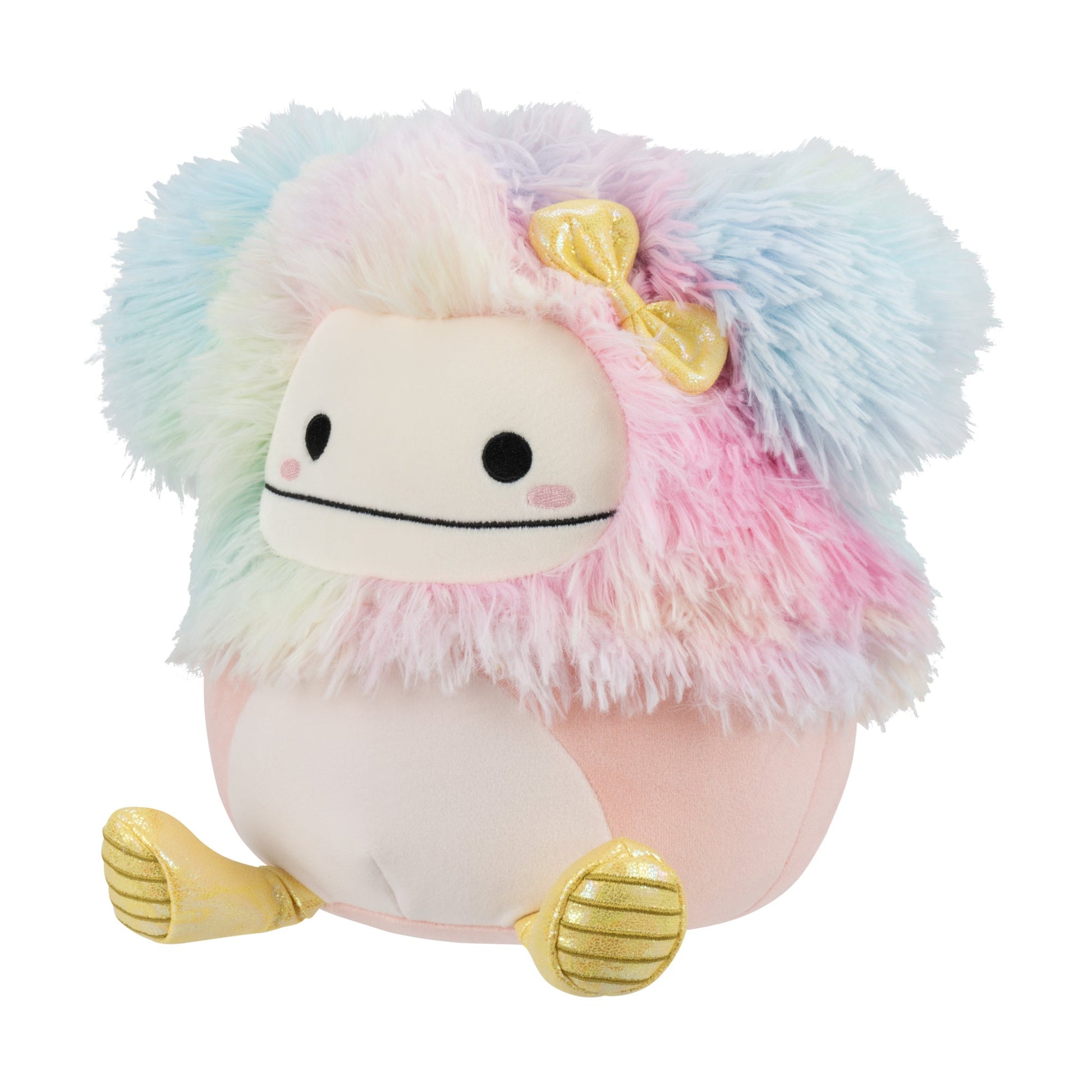 Squishmallows Diane the Peach Bigfoot with Yellow Rain Boots | Jazwares